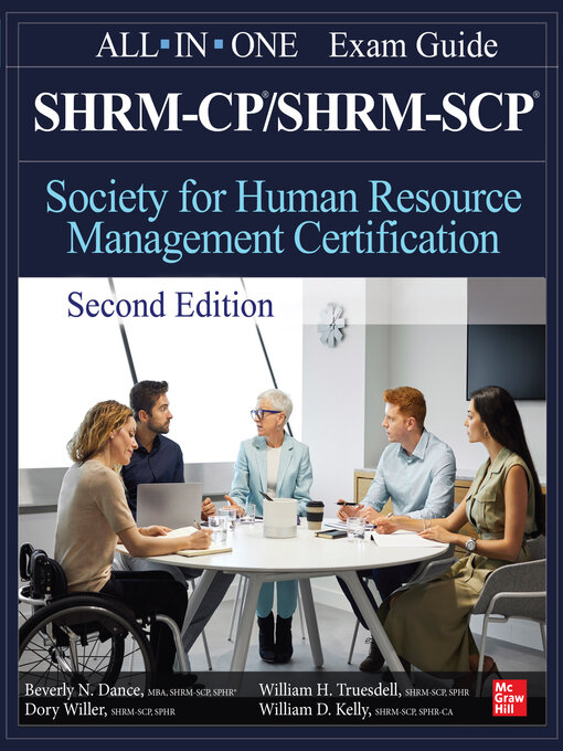 Title details for SHRM-CP/SHRM-SCP Certification All-In-One Exam Guide by Beverly Dance - Available